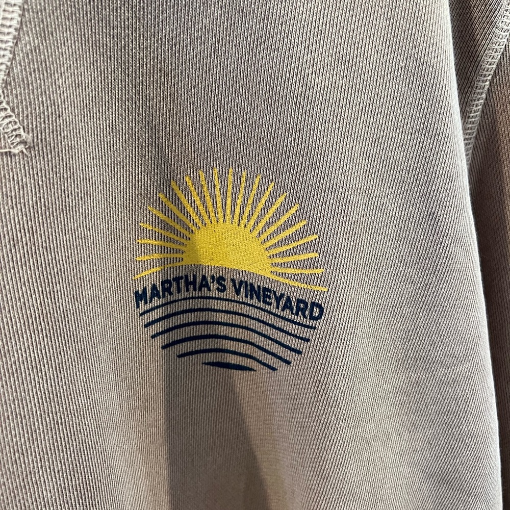 Faherty pink Martha’s Vineyard sweatshirt